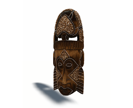 African Tiki Mask