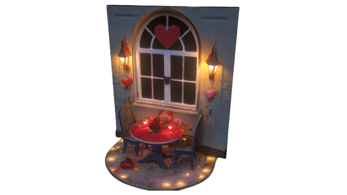 Romantic Diorama Night by klava88