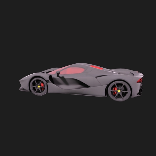 black ferrari laferrari