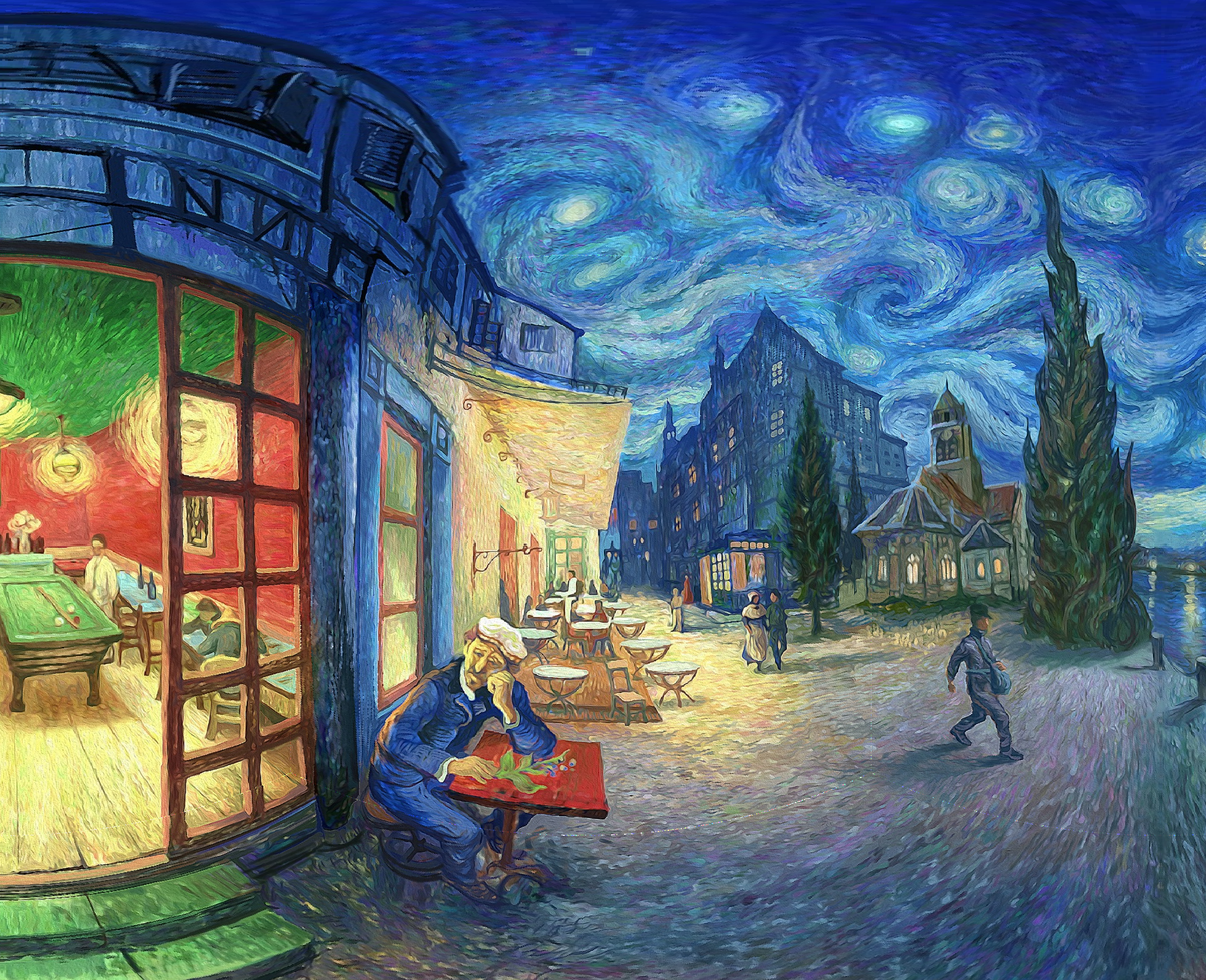 Van Gogh 360 photo by Kai Chen