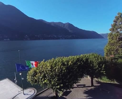 Lake of Como - MOLTRASIO 360 - View by 360Drone Vertical Fly