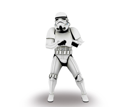 DANCING STORMTROOPER by  StrykerDoesAnimation