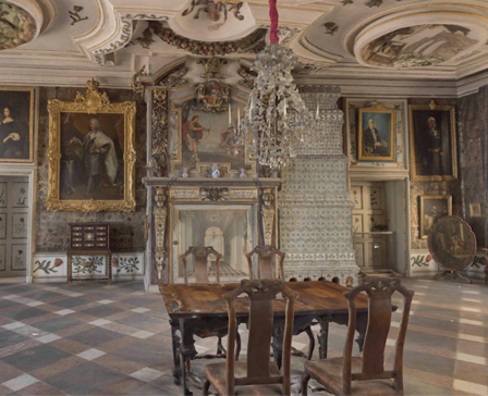 The King´s Hall by Skokloster Castle