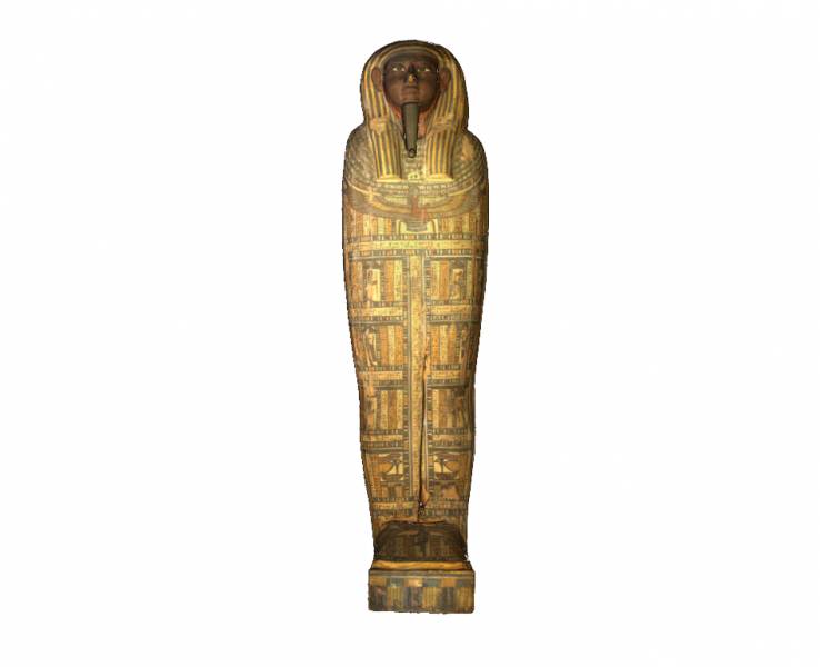 Egyptian Anthropoid Coffin