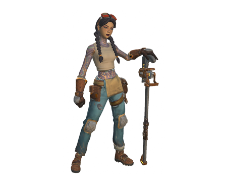 Jules - Engineer Fortnite Skin by SketchSupreme