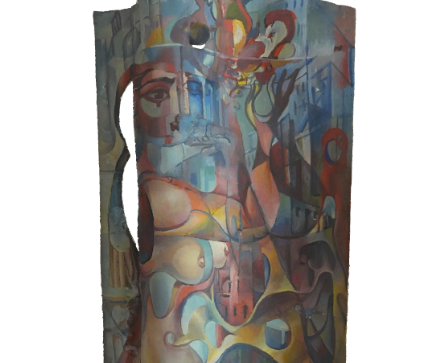 Painting in space by Ervand Kochar