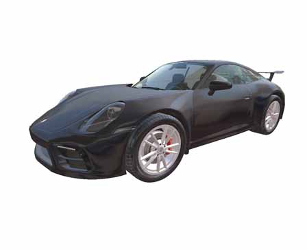 Porsche 911 C4S 2020 Aerokit by JK3Dstudios