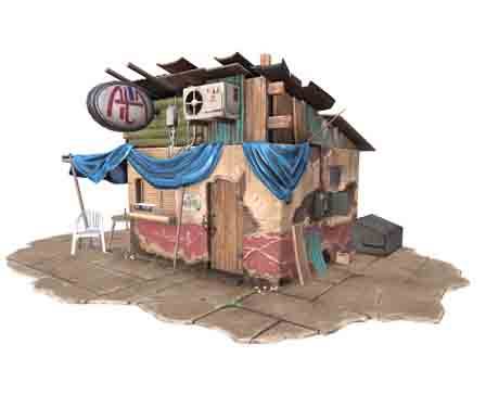 Slum house by DESIGN BUREAU