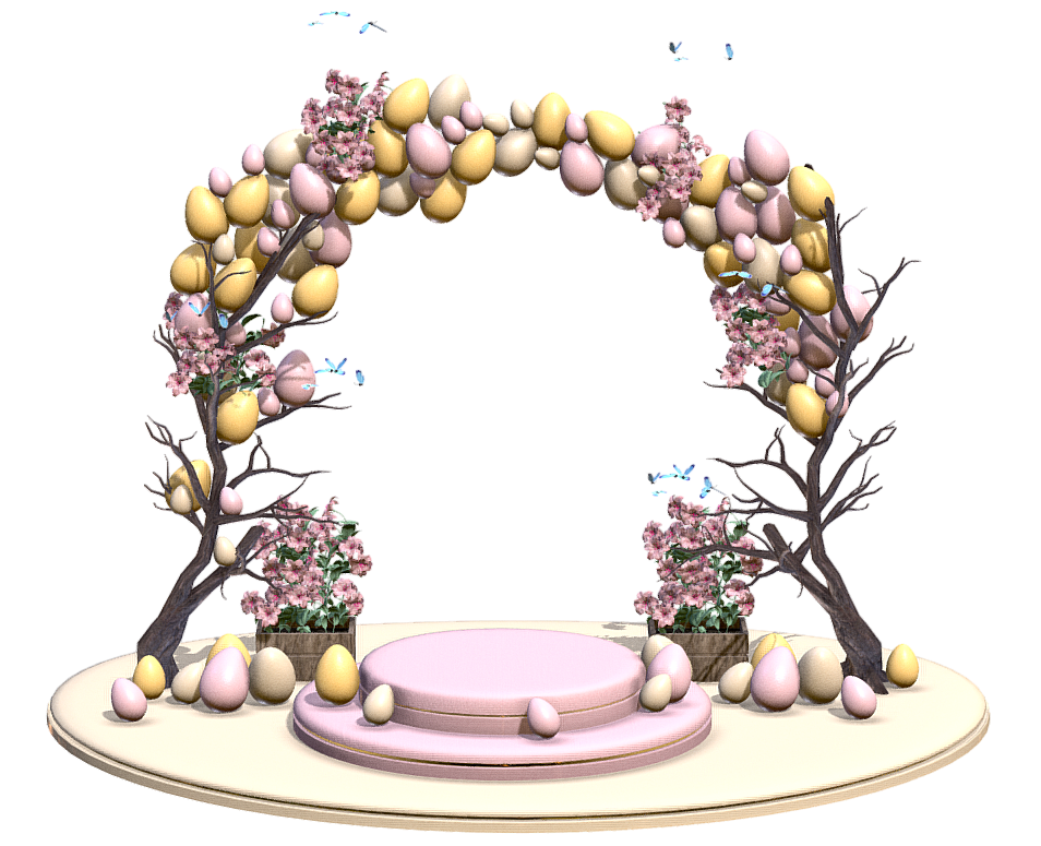 Easter Mood Interior / Photography Studio