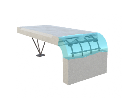 Concrete table by YouniqueĪdeaStudio