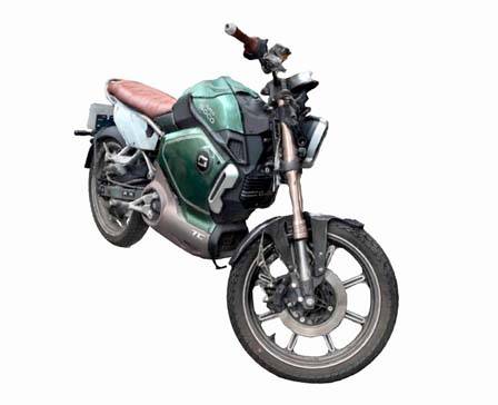 Super Soco electric motorbike by alban