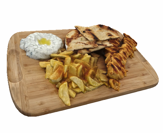 Souvlaki Greek Platter