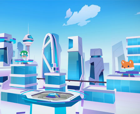 Futurist cityscape  by haykel-shaba