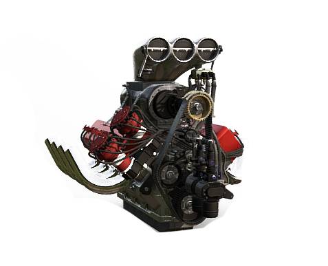 Dragster Engine