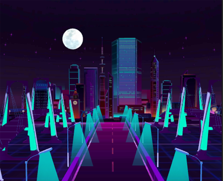 Cybert punk night city by haykel-shaba