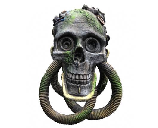 Cyber Skull Decoration