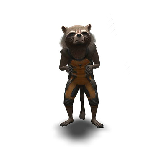 Rocket Raccoon Ut 2004 by Jragon
