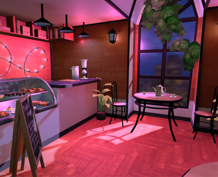 Romantic Cafe by KloWorks