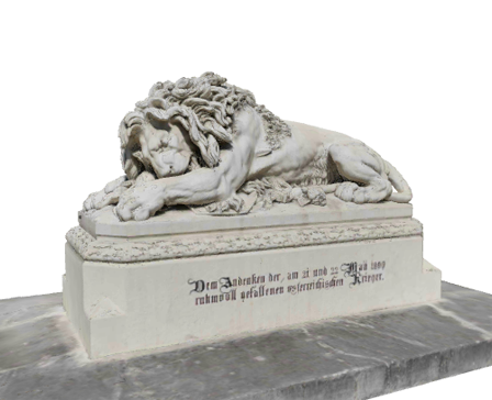 Löwe von Asparn by noe-3d.at