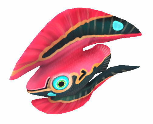 Feather Fish Red