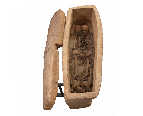 Visigoth sarcophagus, Malagón, Spain