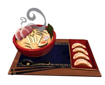 Ramen and Dumplings by kwestcoco