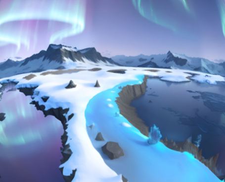 Tundra Northern Lights