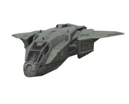 Halo 3 Pelican D77h-tci dropship by halokurss