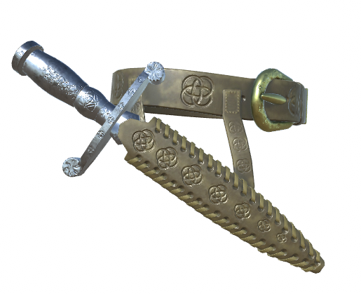 Celtic dagger and belt