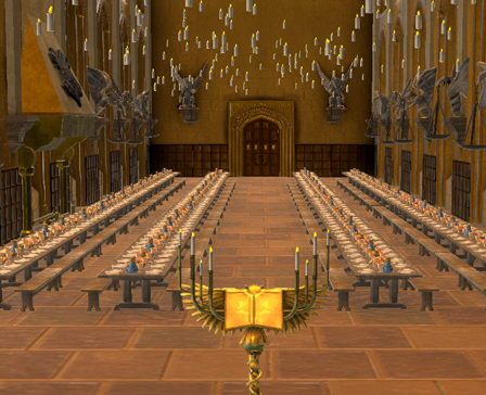 Harry Potter - Hogwarts great hall by JER3D