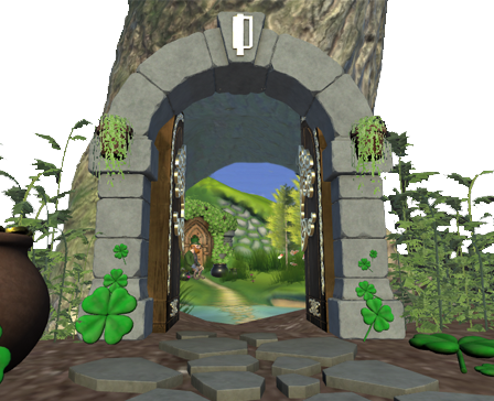 St. Patrick's day: Door Portal