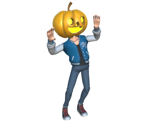 "Billy the Pumpkin" Dancing