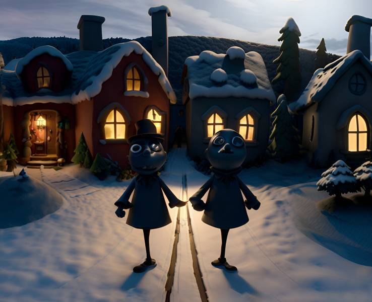 Festive Brother Elves