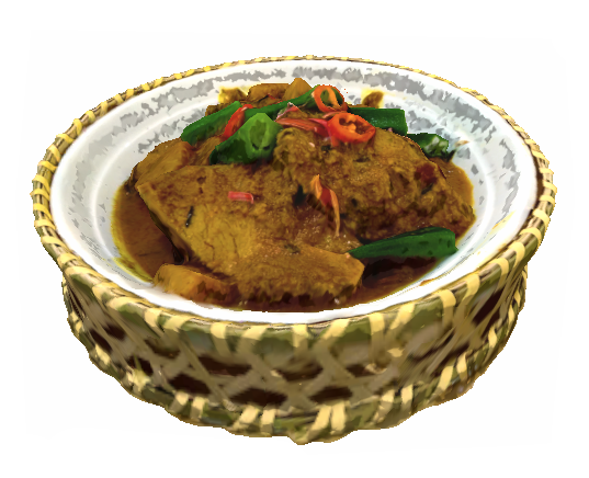 Vegan Assam “ Fish” Head