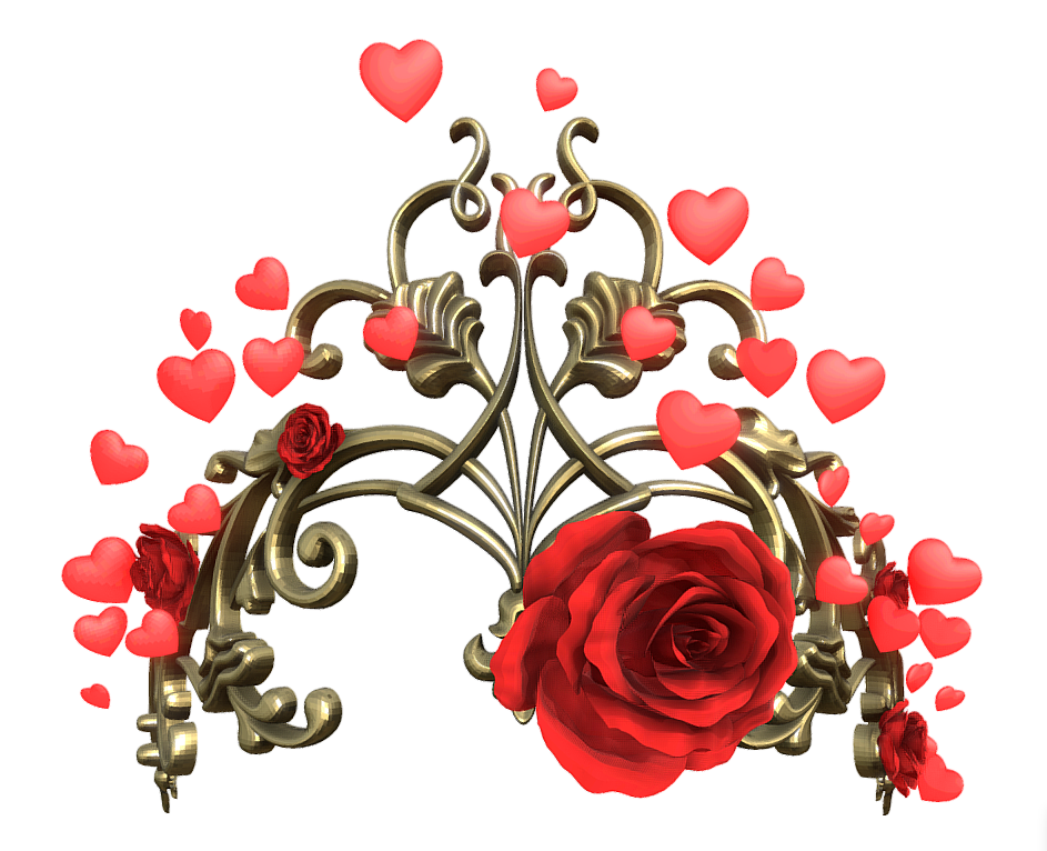 Valentine Crown Mask