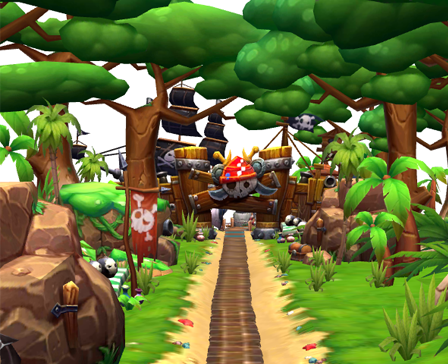 Game pirate adventure map by noyou