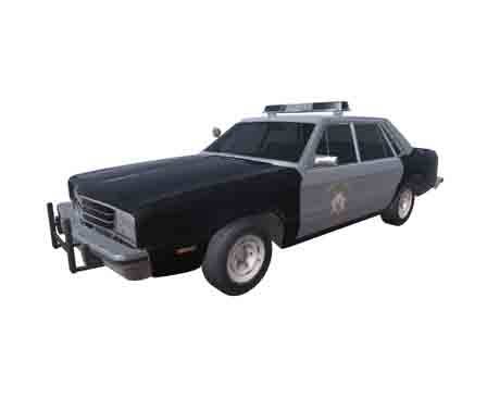 Foxbody police sedan by Daniel Zhabotinsky