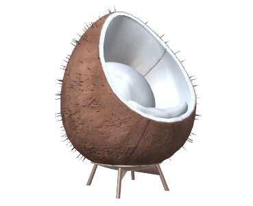 AI-Inspired Armchair Coconut