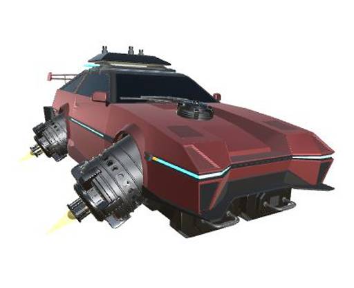 DraftPunk Coursework - Cyberpunk Car by sipabyss