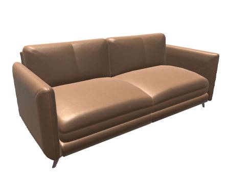 Leather couch by bretzel44