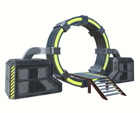 Sci-Fi Portal Gateway