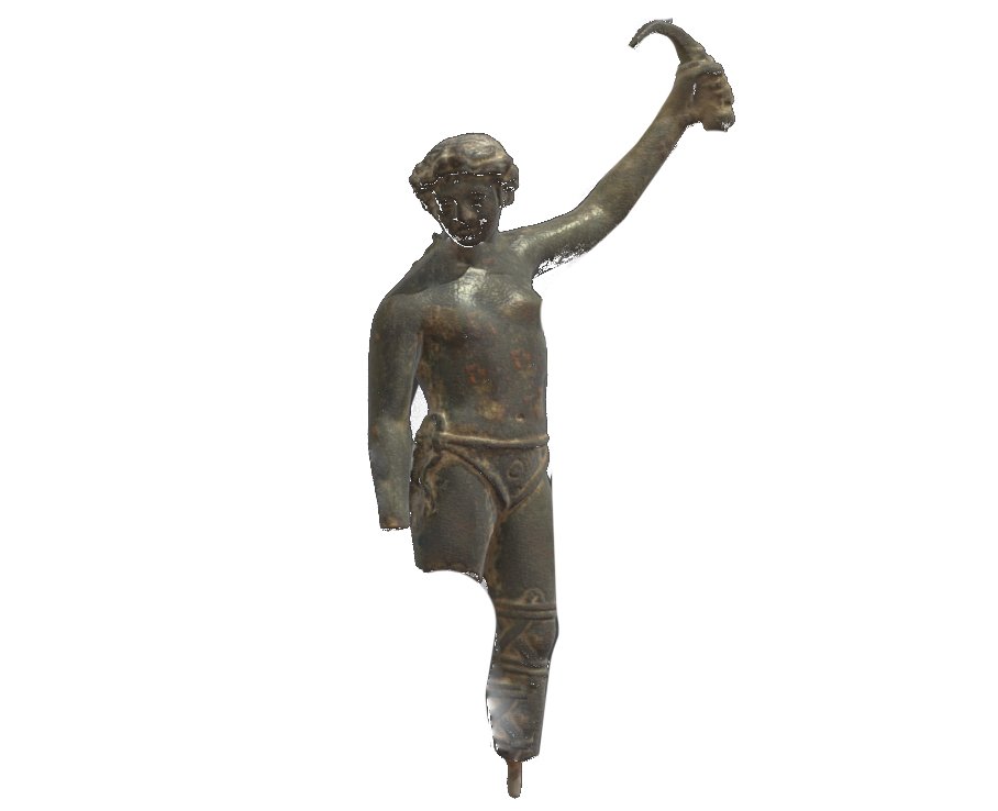 Statuette eines Schwerathleten
