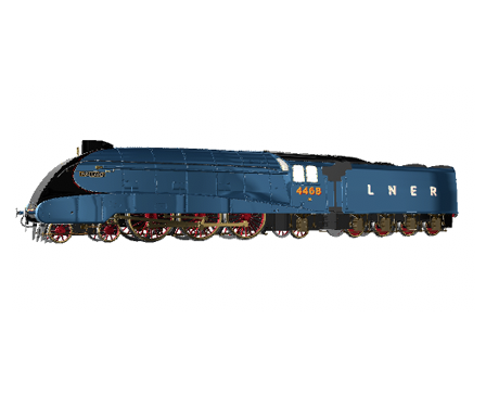 Train - Class A4 LNER Mallard by timblewee