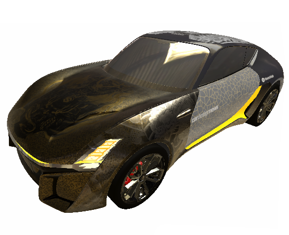 XTAON Art Car / Japanese theme