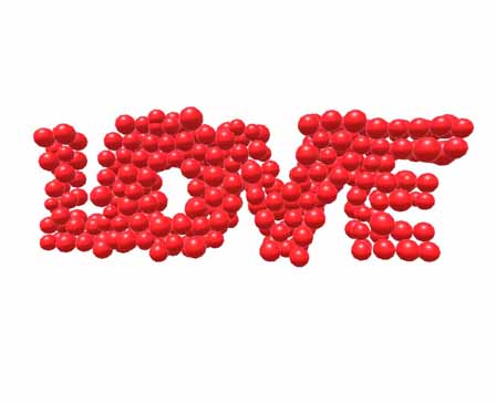 Word "LOVE" by zexell