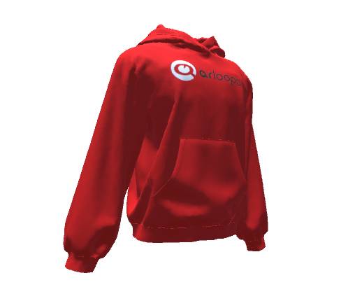 Red Arloopa Hoodie