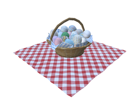 Easter Eggs with Basket BY Spark