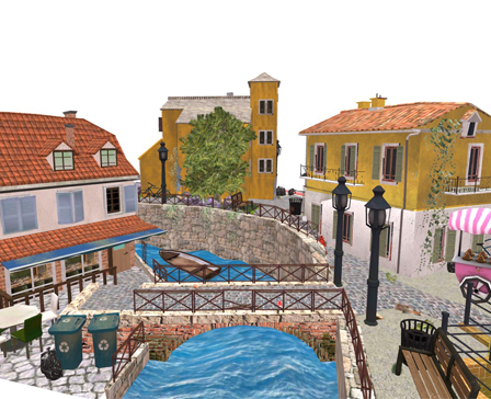 City Scene by NielsTombeur