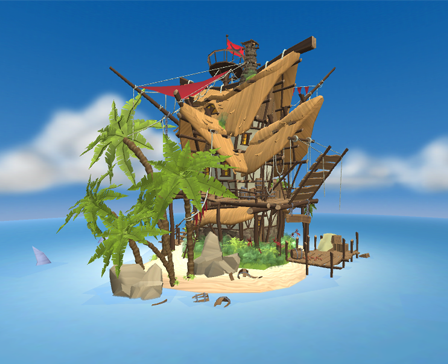 Pirate Island - Cargo Bay by YanoClaeys