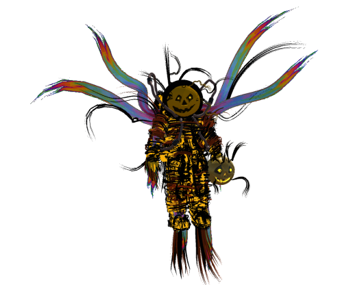 Pumpkin astronaut by Artur Saryan